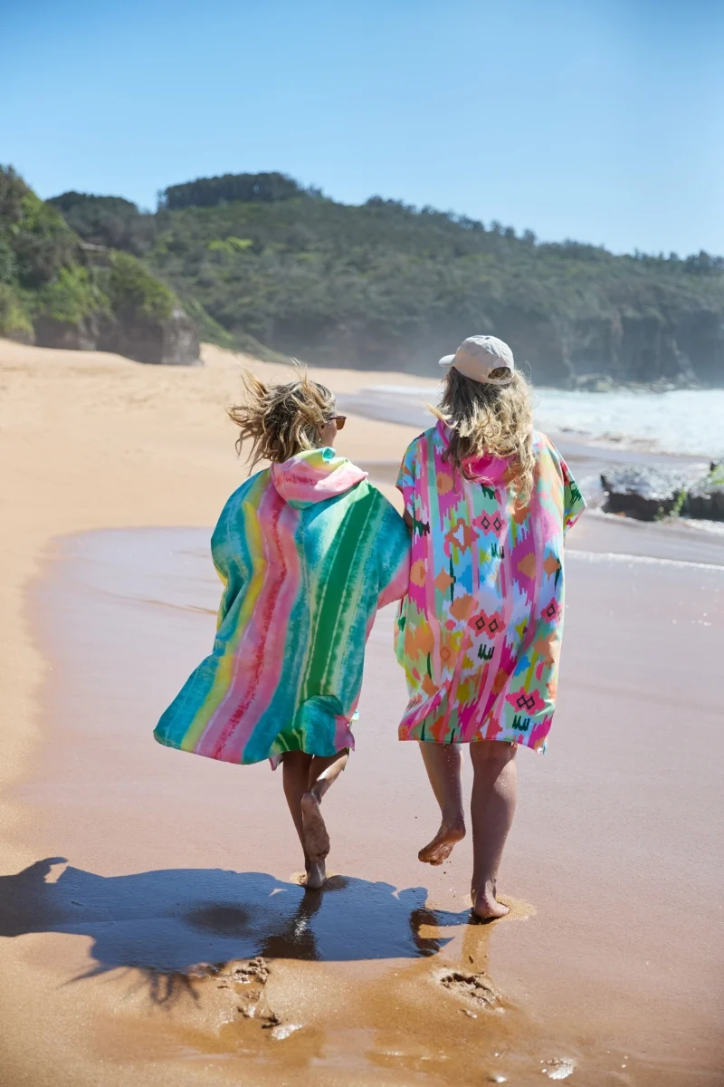 Dock & Bay Erwachsenen-Badeponcho L Ibiza Glow 105x85cm