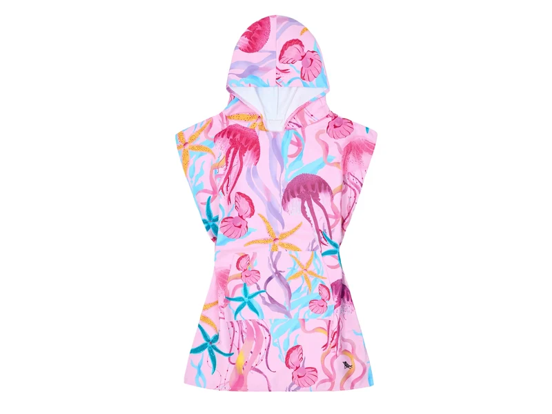 Dock & Bay Kinder-Badeponcho S Ready for this Jelly 66x49cm
