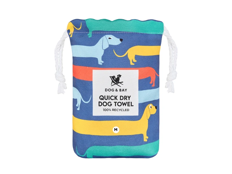 Dock & Bay Hundehandtuch M Go Long 90x50cm