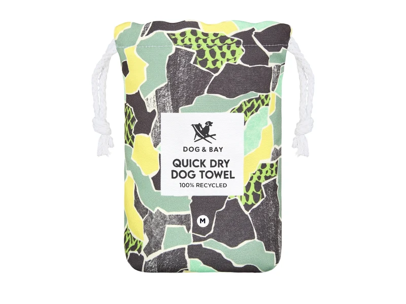 Dock & Bay Hundehandtuch M Undercover Walkies 90x50cm