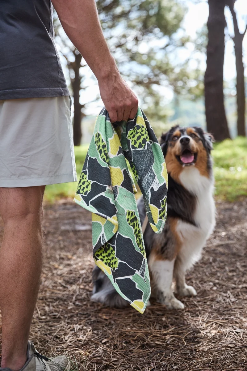 Dock & Bay Hundehandtuch L Undercover Walkies 120x70cm