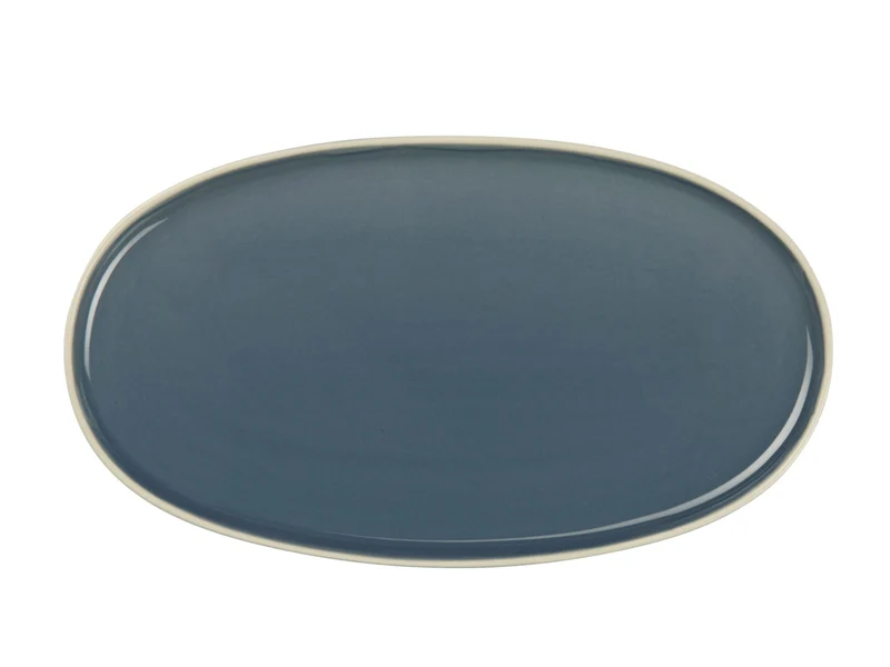 ASA semana Platte oval sepia 28,5x16x2,2cm