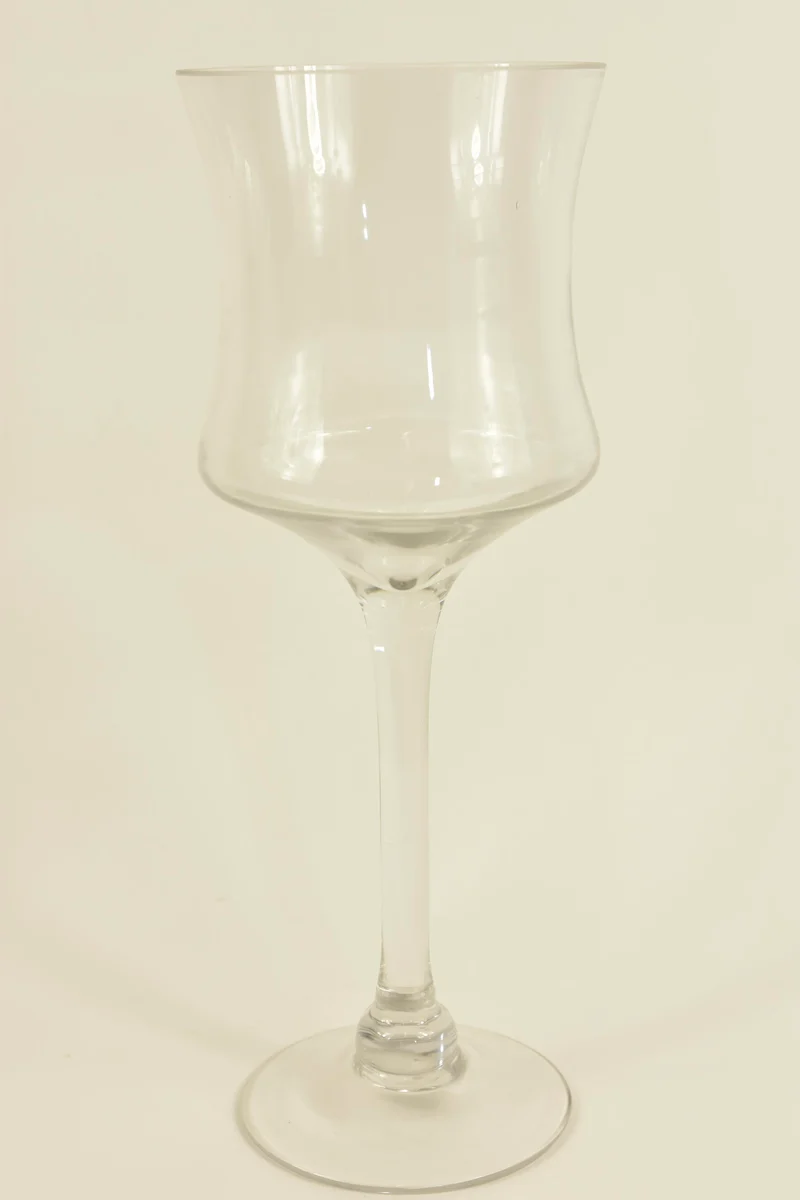 GLASVASE AUF FUSS D11,5X35H TRANSPARENT