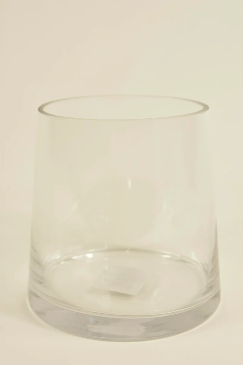 GLASVASE ANTICON D17,5X15H TRANSPARENT