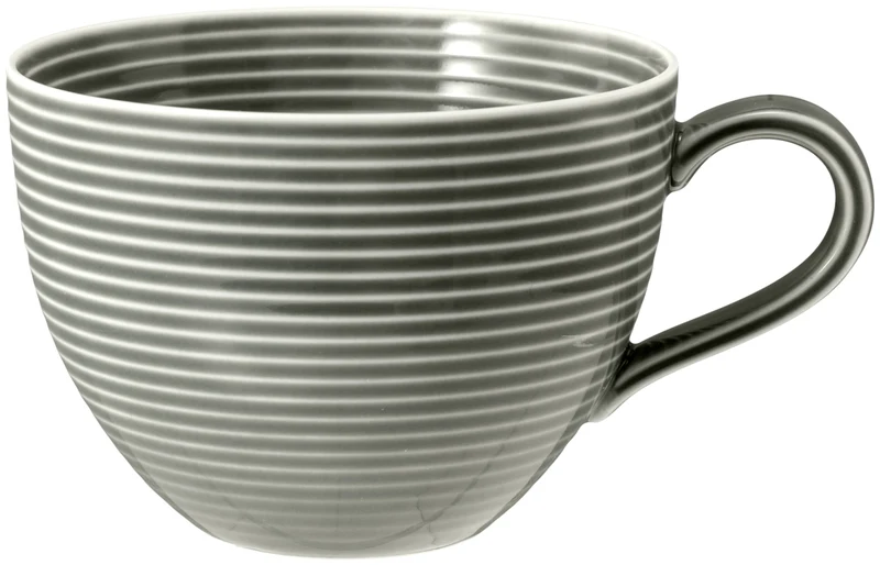 Seltmann Weiden Beat Perlgrau uni Milchkaffeeobertasse 0,35 l