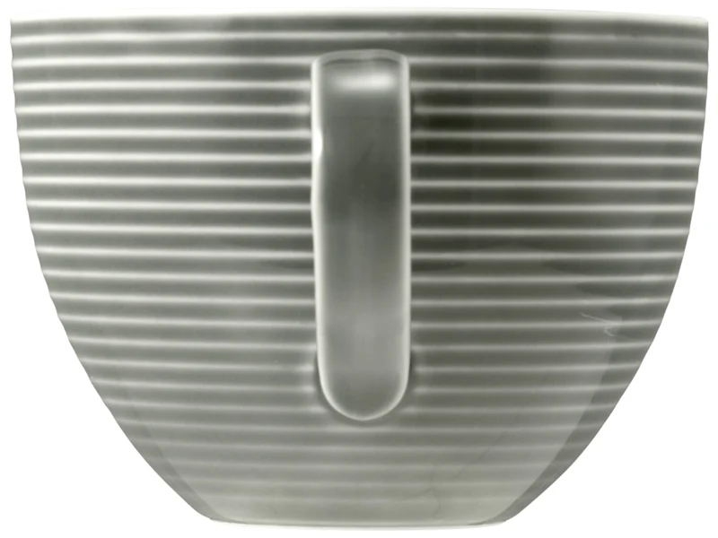 Seltmann Weiden Beat Perlgrau uni Milchkaffeeobertasse 0,35 l