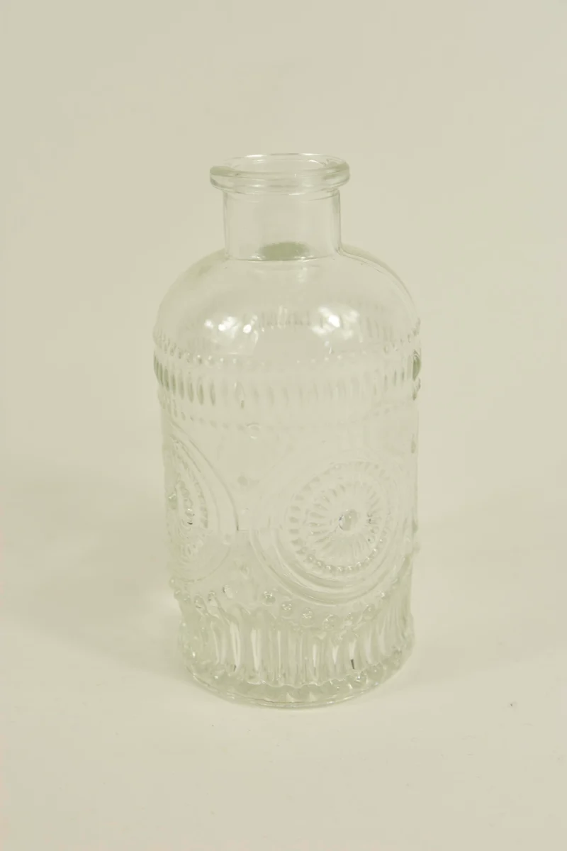 GLASFLASCHE D6X13H KLAR
