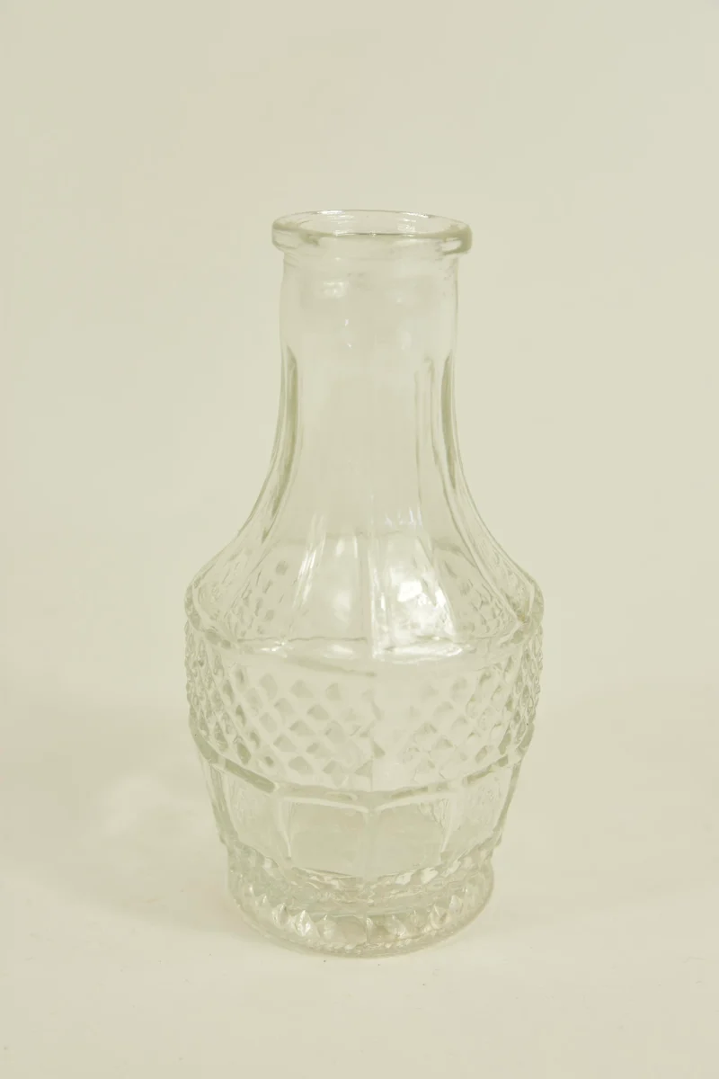 FLASCHE GLAS D6,5X11H KLAR