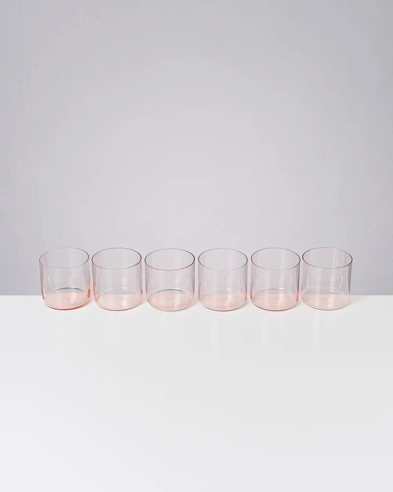 Joia Glas klein rosé 6er-Set