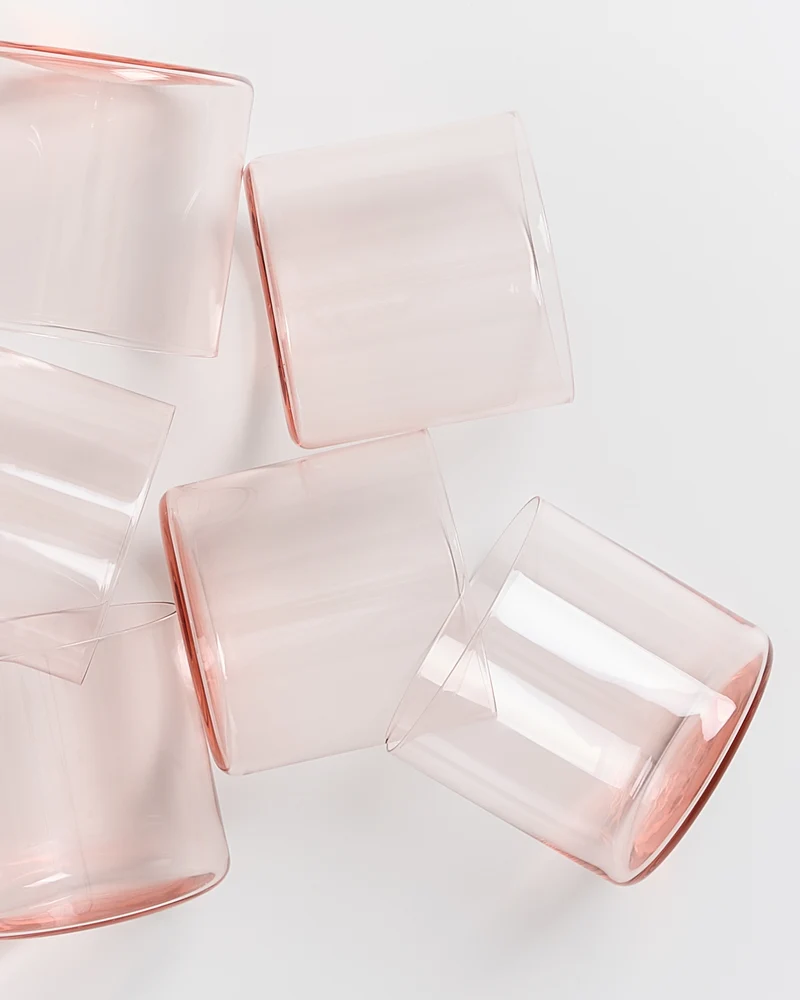 Joia Glas klein rosé 6er-Set