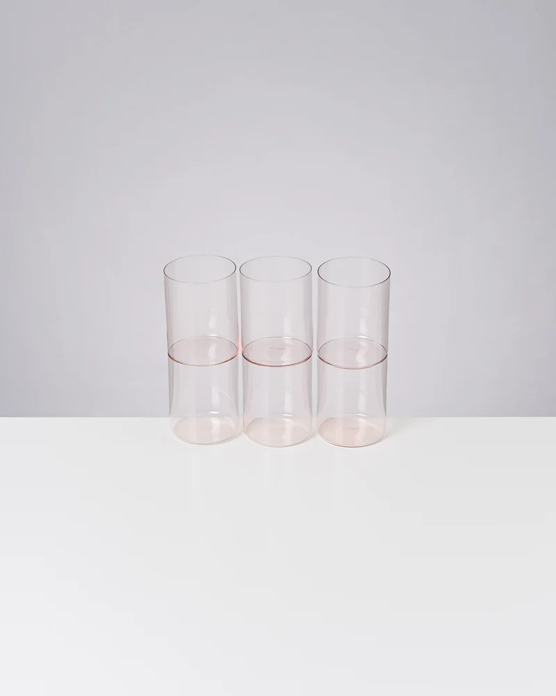 Joia Glas groß rosé 6er-Set