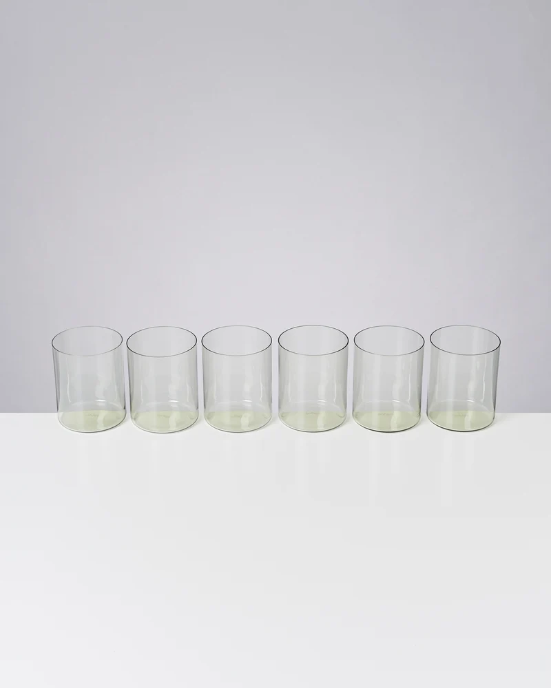 Joia Glas groß smaragd 6er-Set