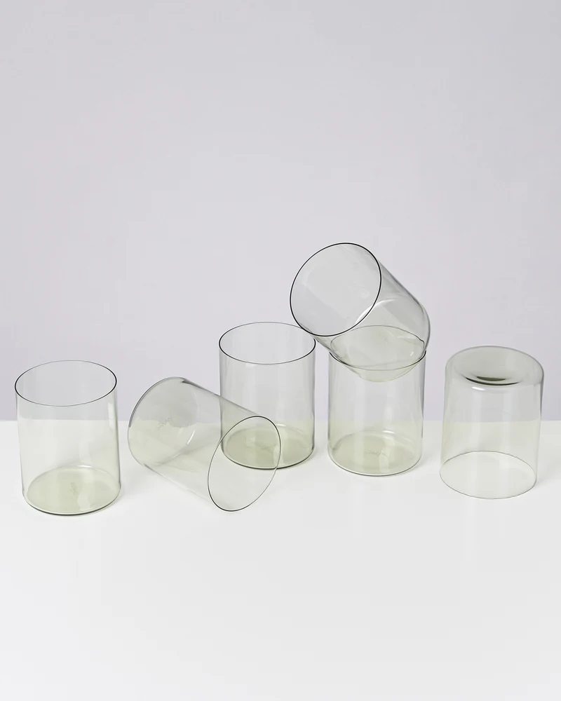 Joia Glas groß smaragd 6er-Set