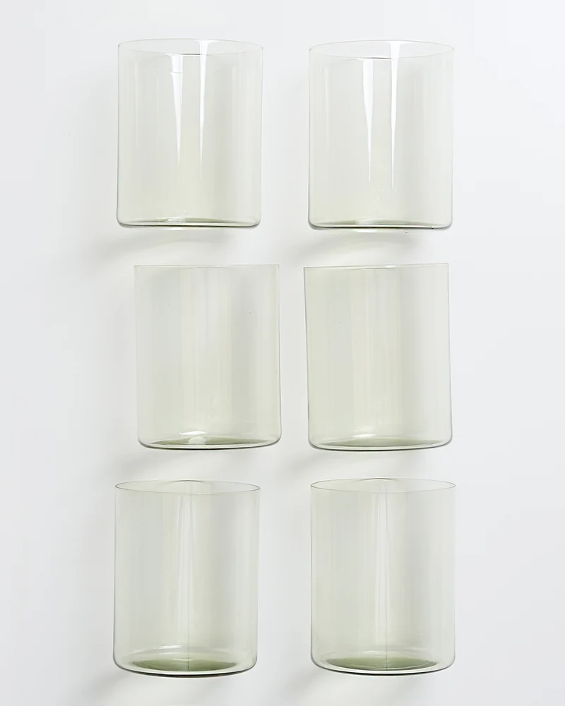 Joia Glas groß smaragd 6er-Set