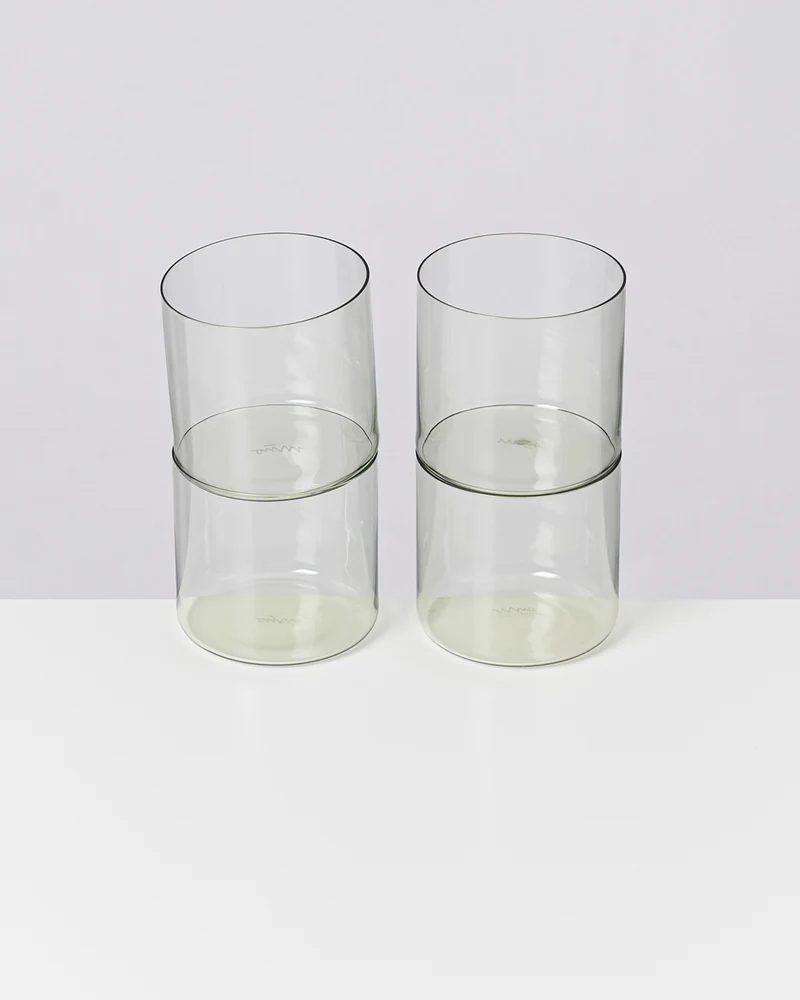 Joia Glas klein smaragd 4er-Set