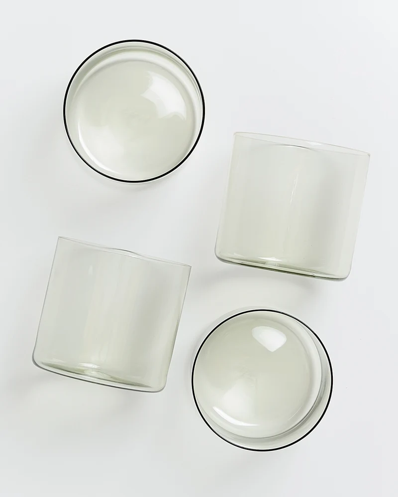 Joia Glas klein smaragd 4er-Set