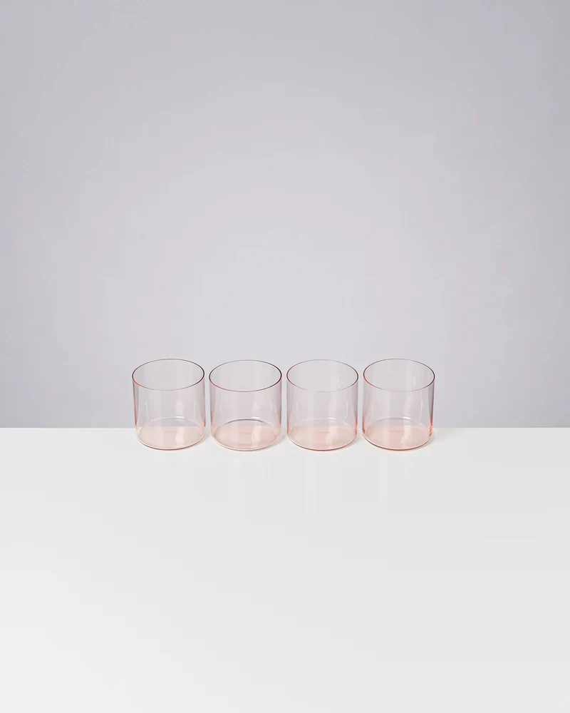Joia Glas klein rosé 4er-Set