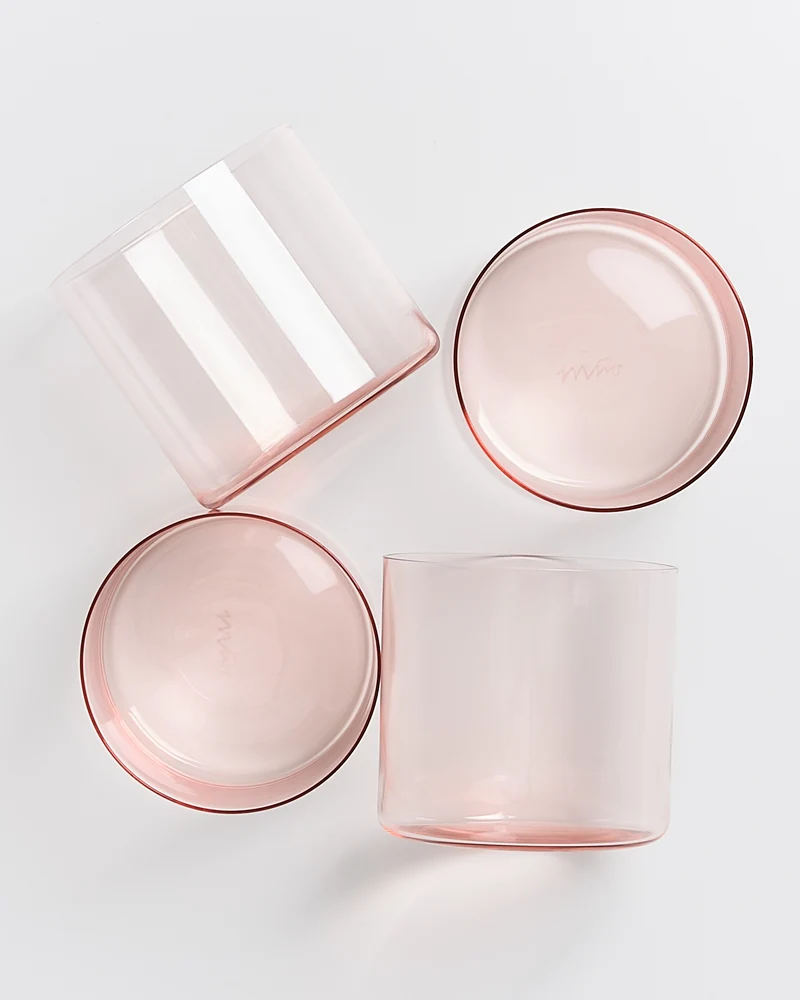 Joia Glas klein rosé 4er-Set