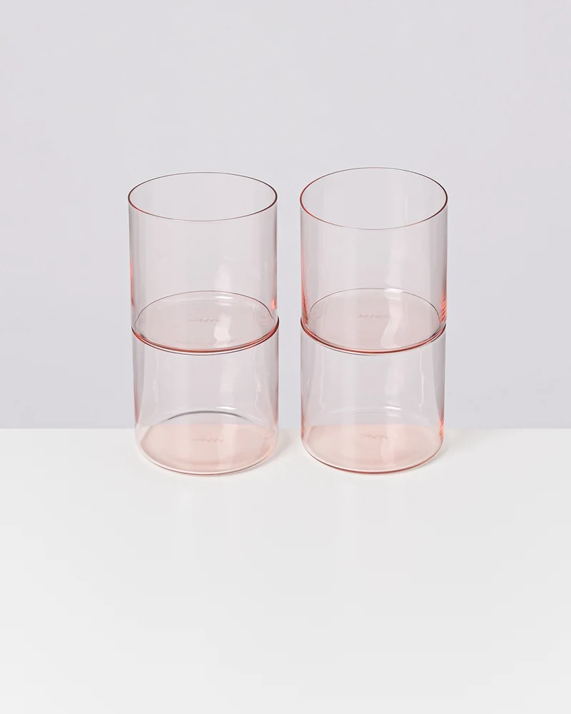 Joia Glas klein rosé 4er-Set