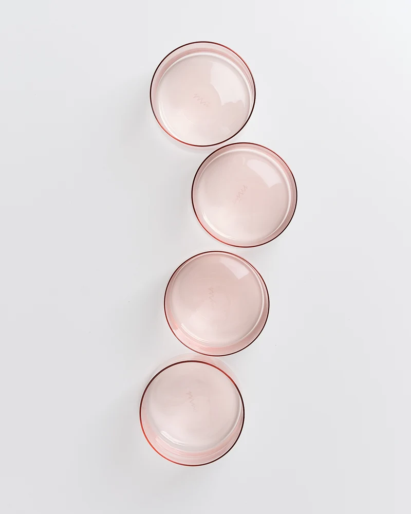 Joia Glas klein rosé 4er-Set