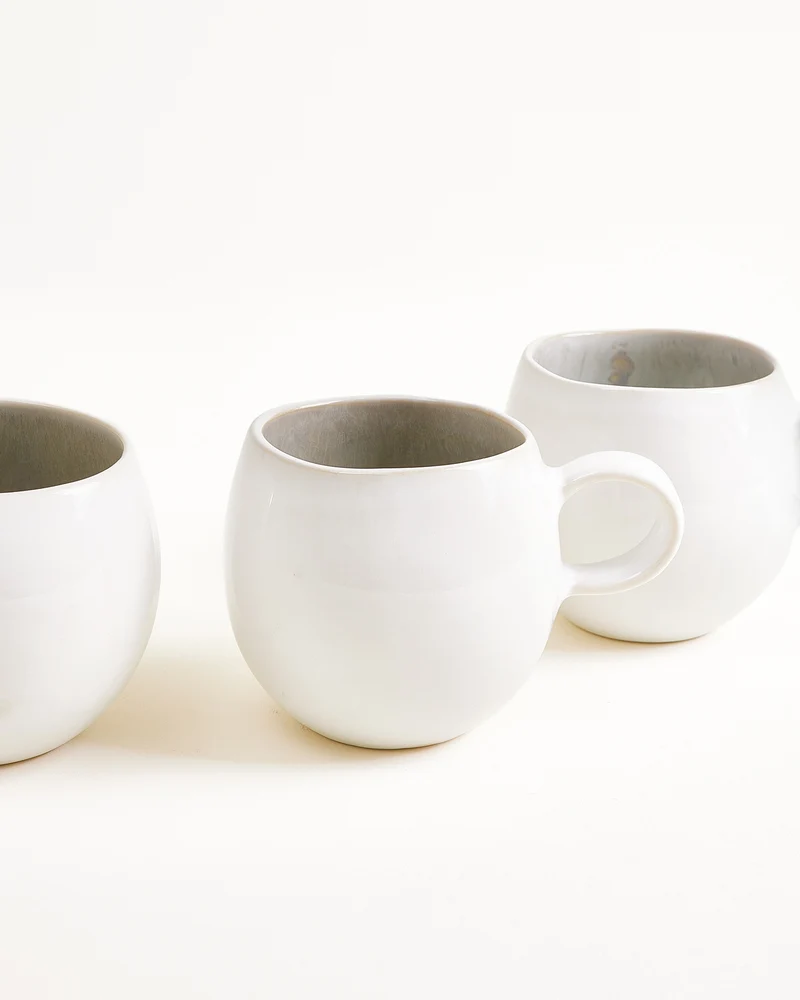 Areia Tasse klein grau 6er-Set
