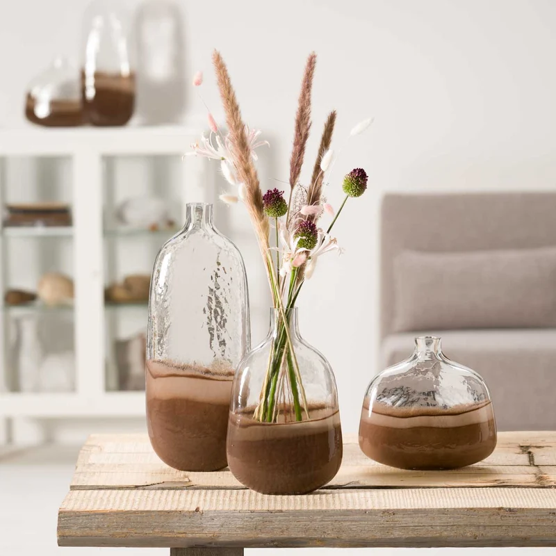 Vase CASOLARE 50 cm braun