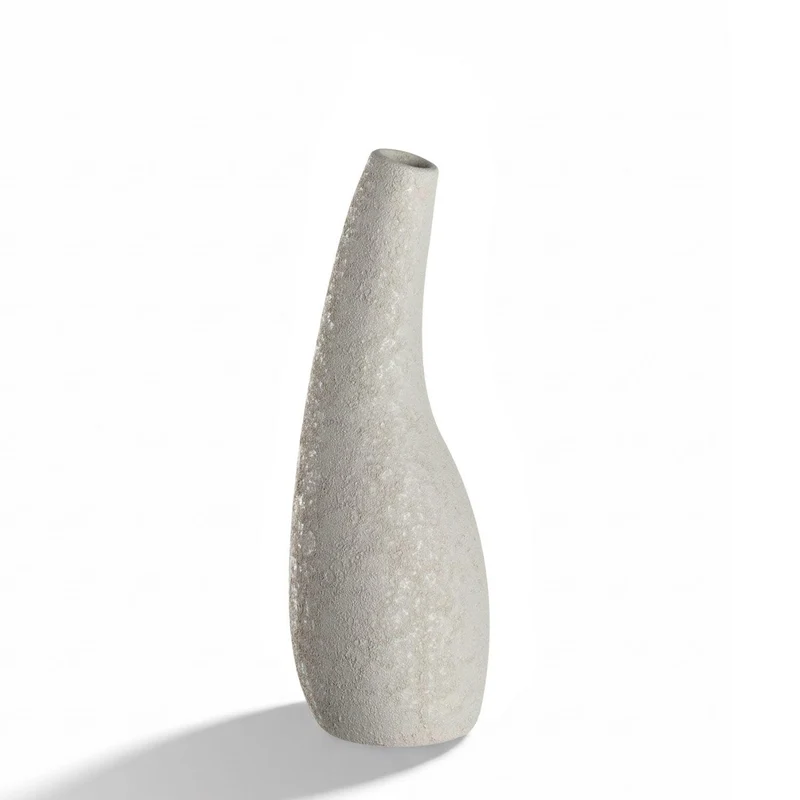 Keramikvase ARCO 30 cm taupe