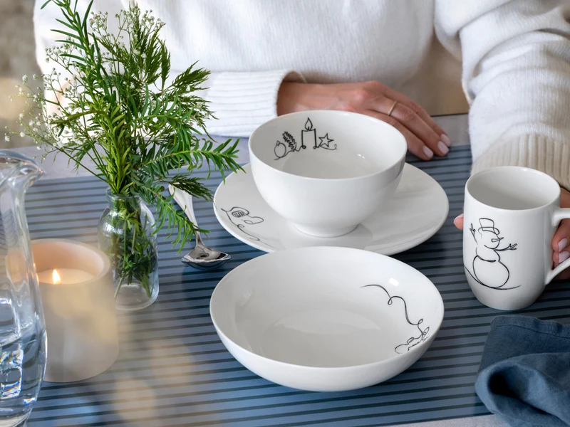 Villeroy & Boch Statement Lines Frühstücksteller XMAS 21cm