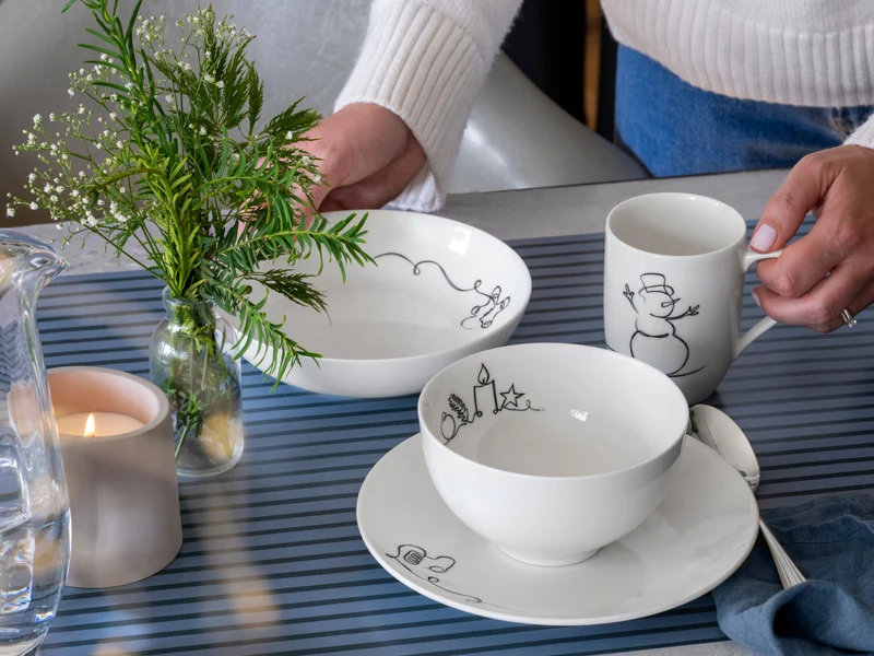 Villeroy & Boch Statement Lines Frühstücksteller XMAS 21cm