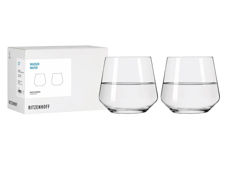 Ritzenhoff Lichtweiss Wasserglas Carlos 2er Set RDT H25