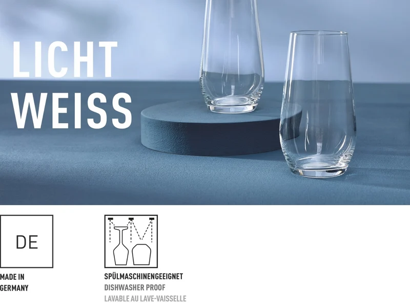 Ritzenhoff Lichtweiss Wasserglas Lilly 2er Set RDT H25