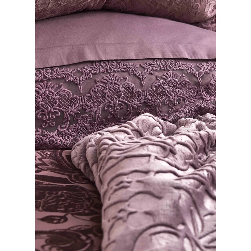 Karaca Home Valeria Royal Violett 10 Teiliges Heiratsset