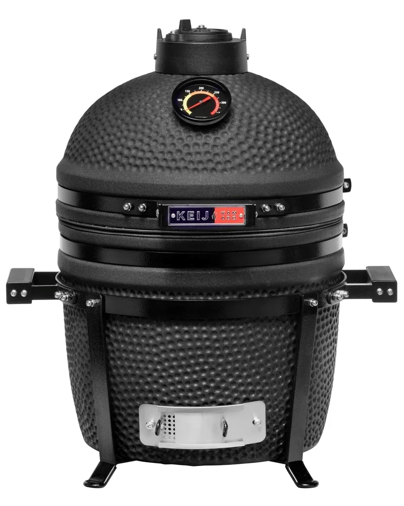 Keij Kamado BBQ Legend Compact Matt Schwarz - 15 Zoll