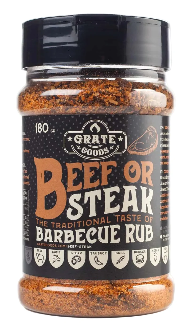 Grate Goods BBQ Rub Beef oder Steak - 180 Gramm