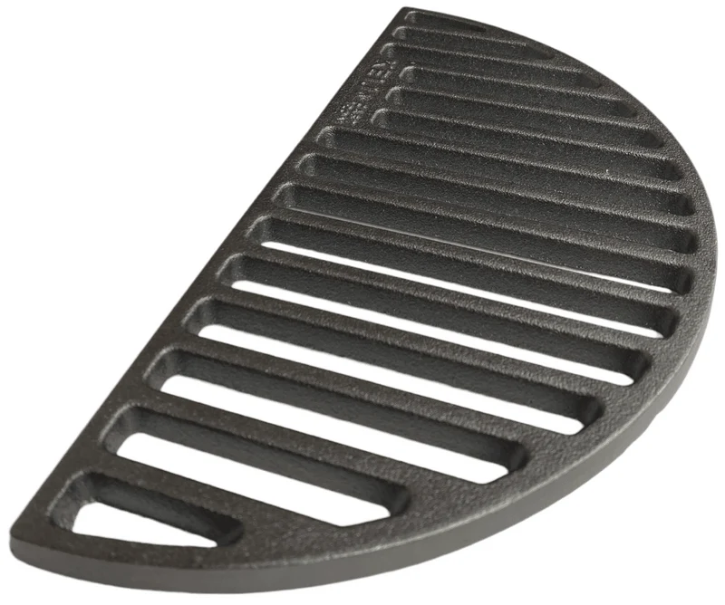 Keij Kamado Halbe Mond Grillrost Kompakt - Emaille Gusseisen - 33 cm - für 15 Zoll Kamados - Universell