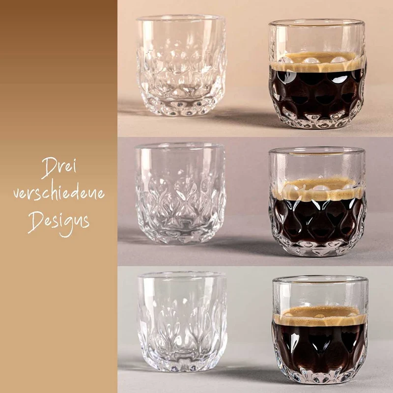 Espressoset GOCCE 6-teilig