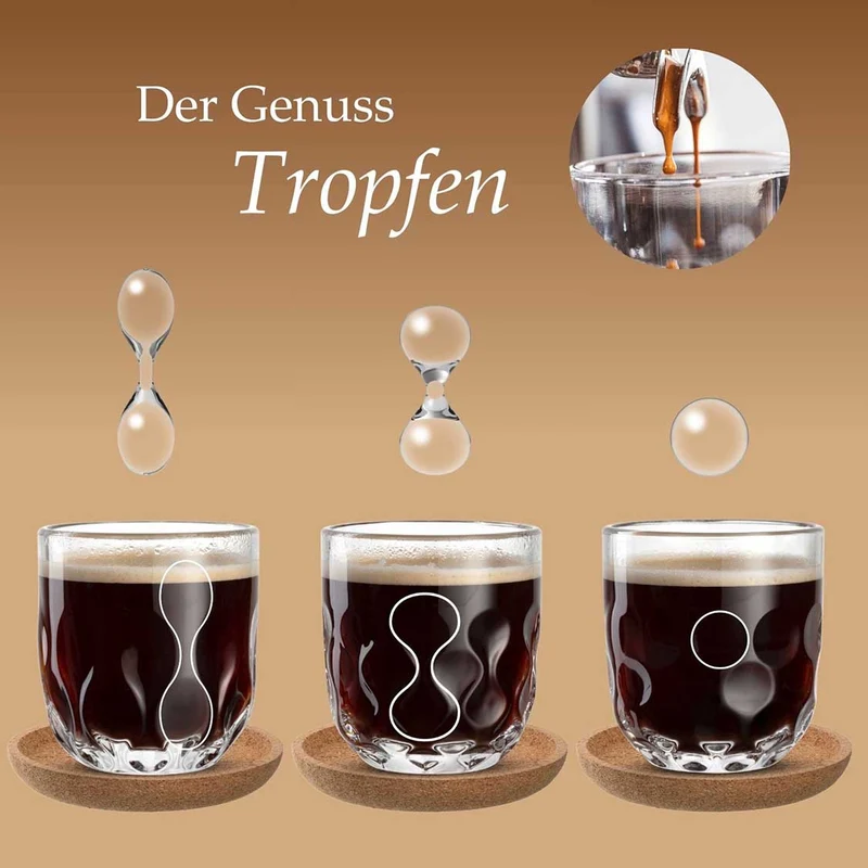 Kaffeeset GOCCE 6-teilig