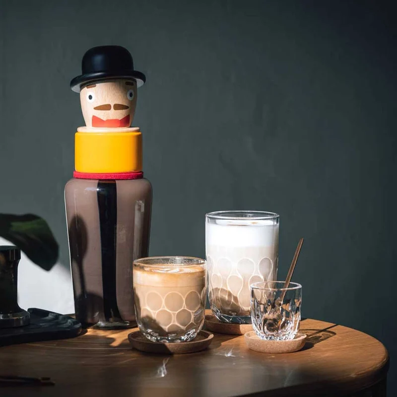 Espressoglas GOCCE 90ml 2. Variante 2er-Set