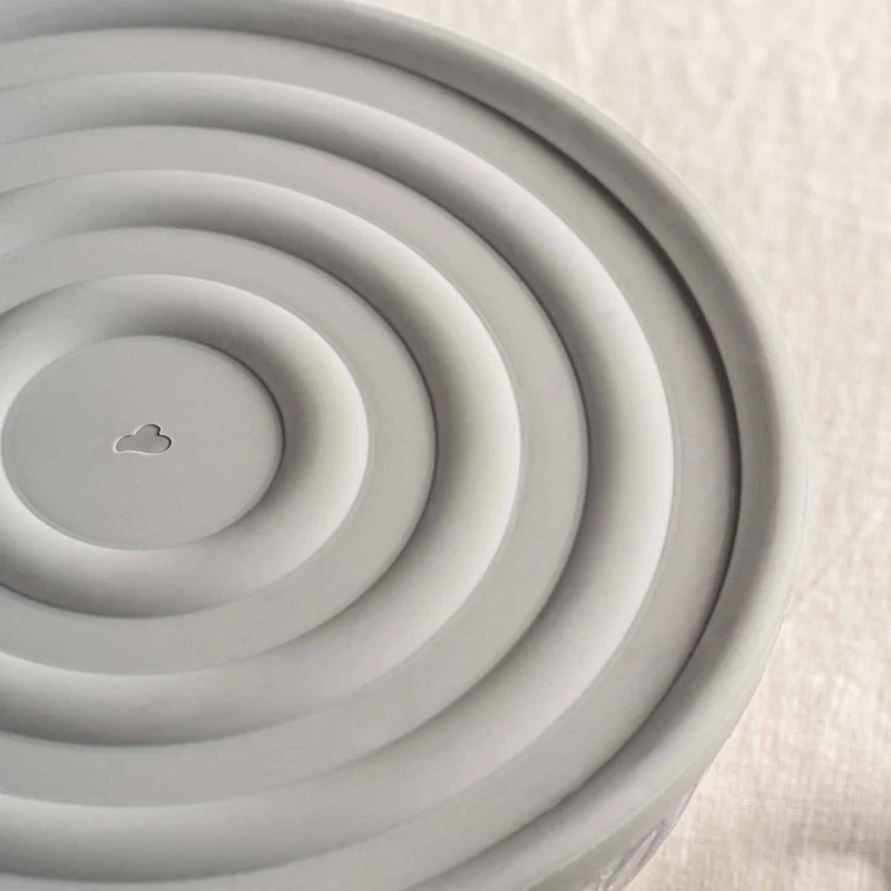 Silikondeckel CUCINA 28 cm grau
