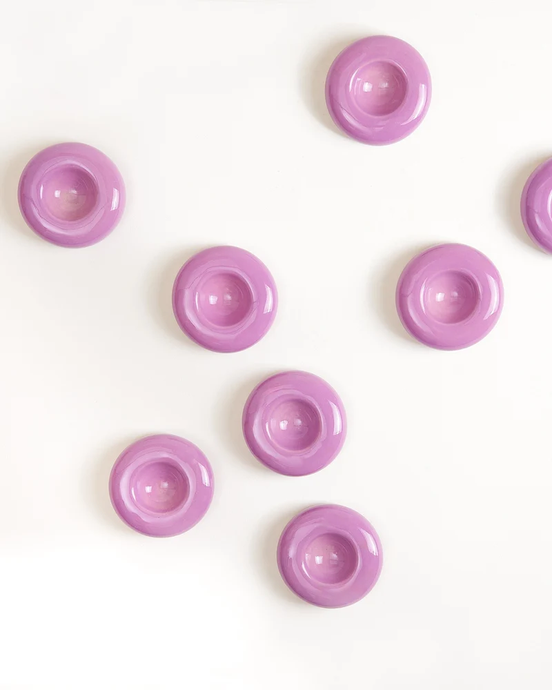 Seia Eierbecher lila 6er-Set
