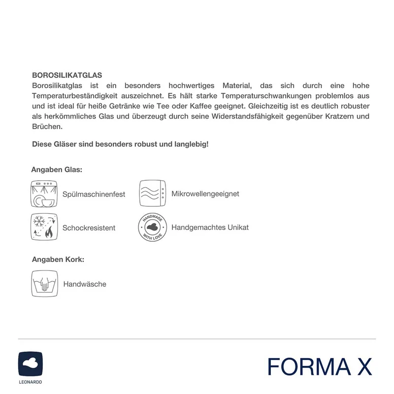 Dose FORMA X 31 cm grau