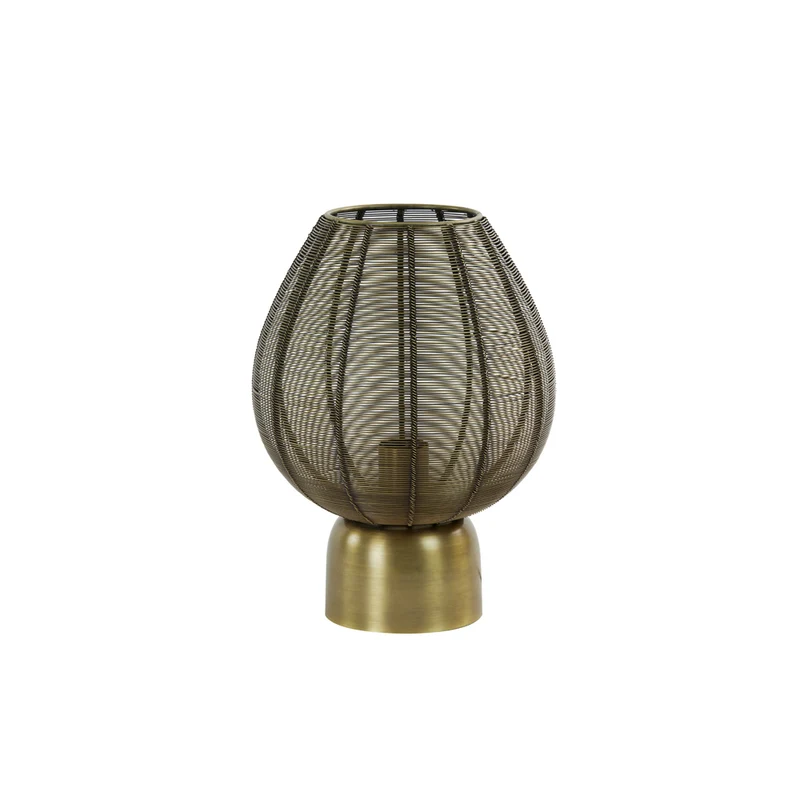 Tischleuchte Suneko antik bronze