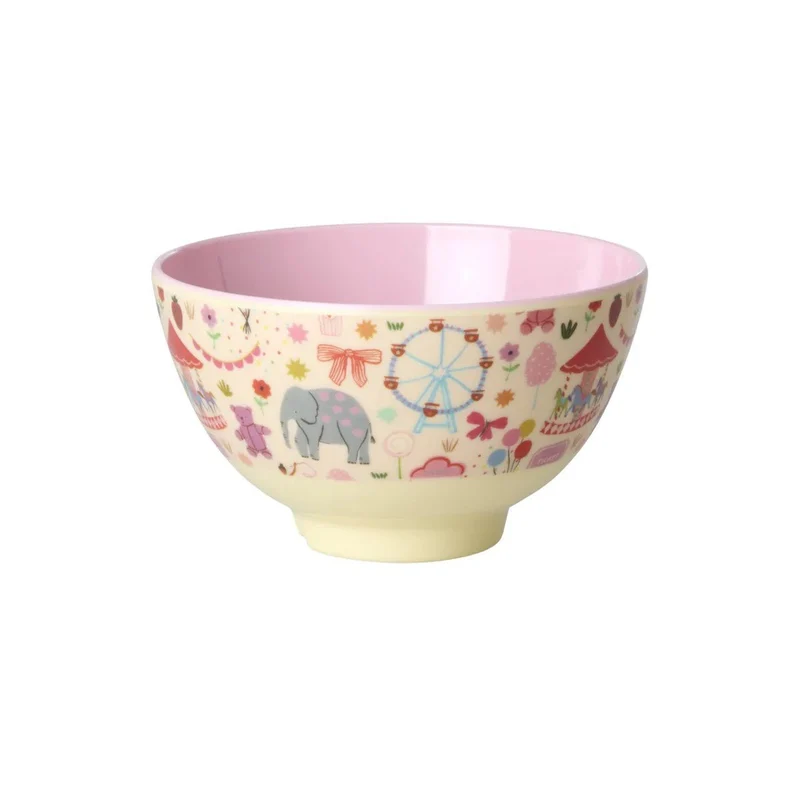 rice Kleine Kinderschüssel Pink - Fun Fair