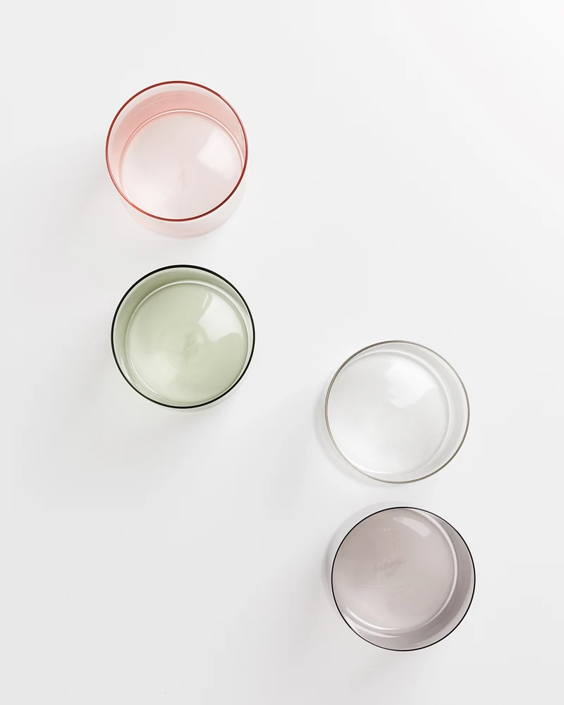 Joia Glas groß Blush Light mix 4er-Set