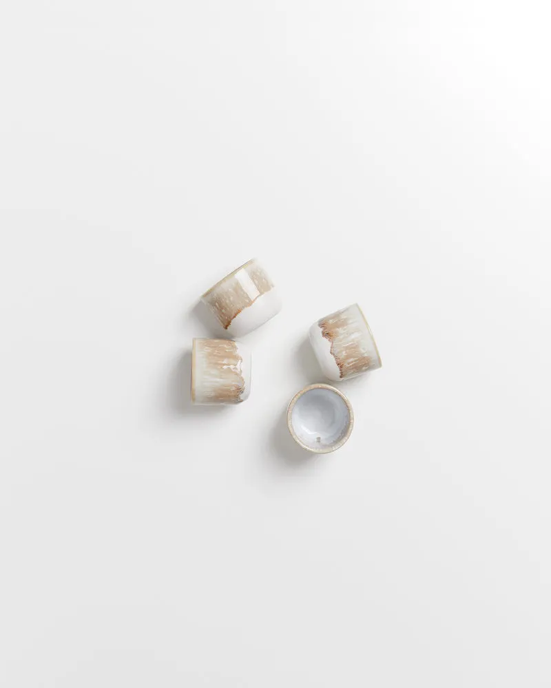 Coimbra Espressobecher sand 4er-Set