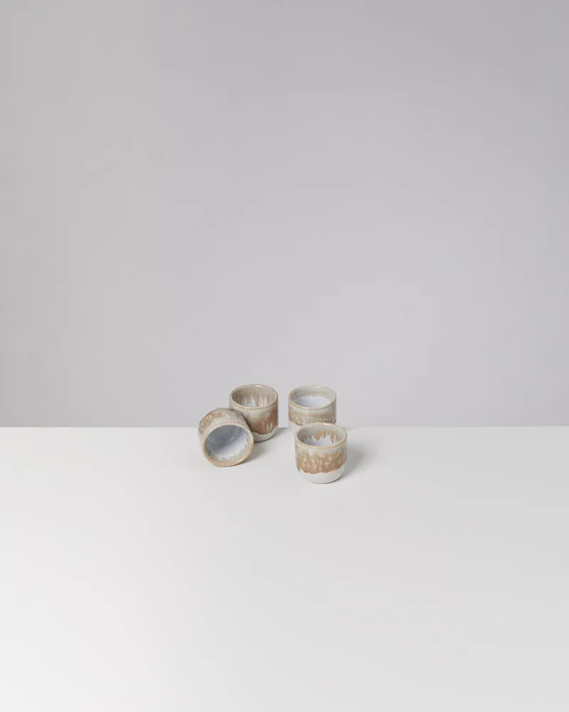 Coimbra Espressobecher sand 4er-Set