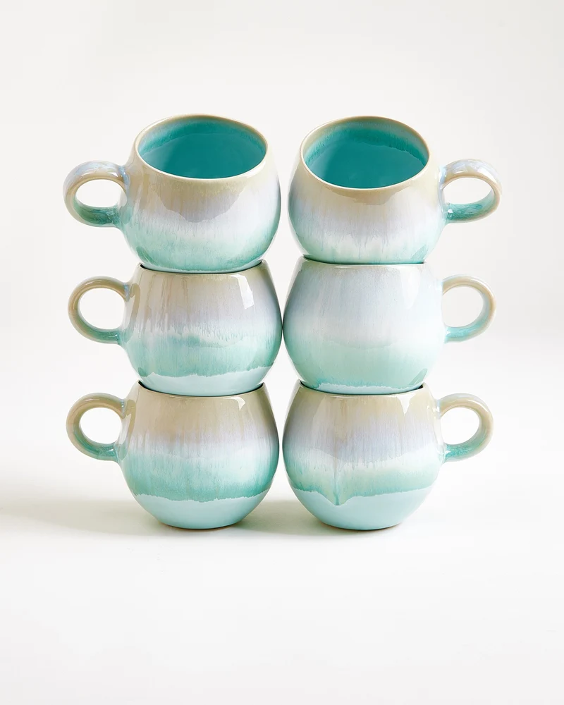 Bica Tasse klein mint 6er-Set