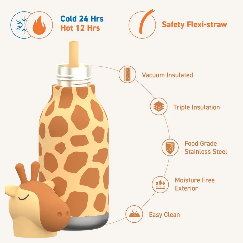 Isolierflasche Bestie Giraffe