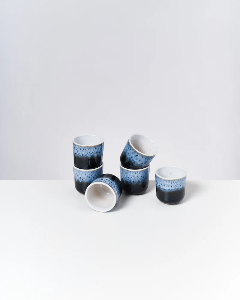 Alcachofra Becher klein schwarzblau