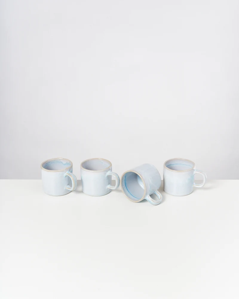 Cordoama Tasse klein modern azur 4er-Set
